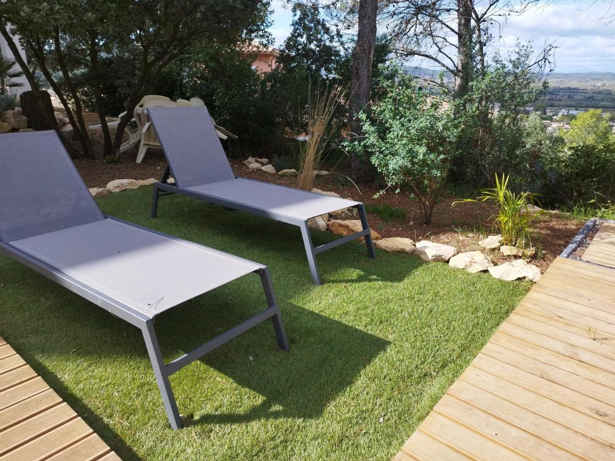 Studio Du Roc Des Garrigues Langlade Exterior foto